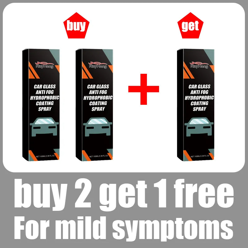 Auto Windshield Spray Cleaner Hydrophobic Water Repellent Anti Fog Agent