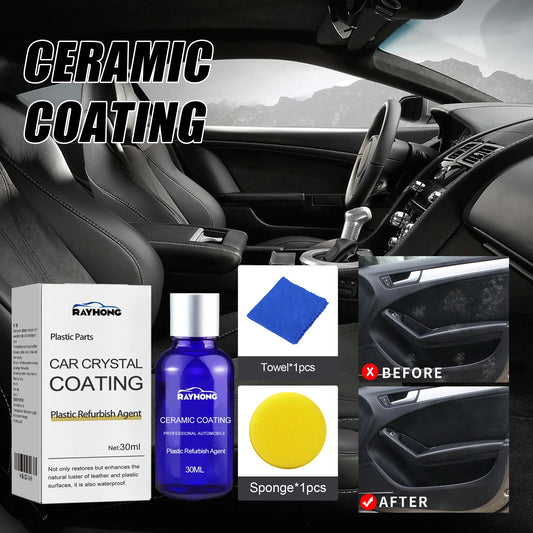 Car Exterior Plastic Restorer Coating Agent For Shine