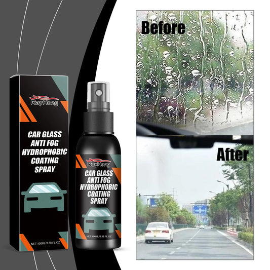 Auto Windshield Spray Cleaner Hydrophobic Water Repellent Anti Fog Agent