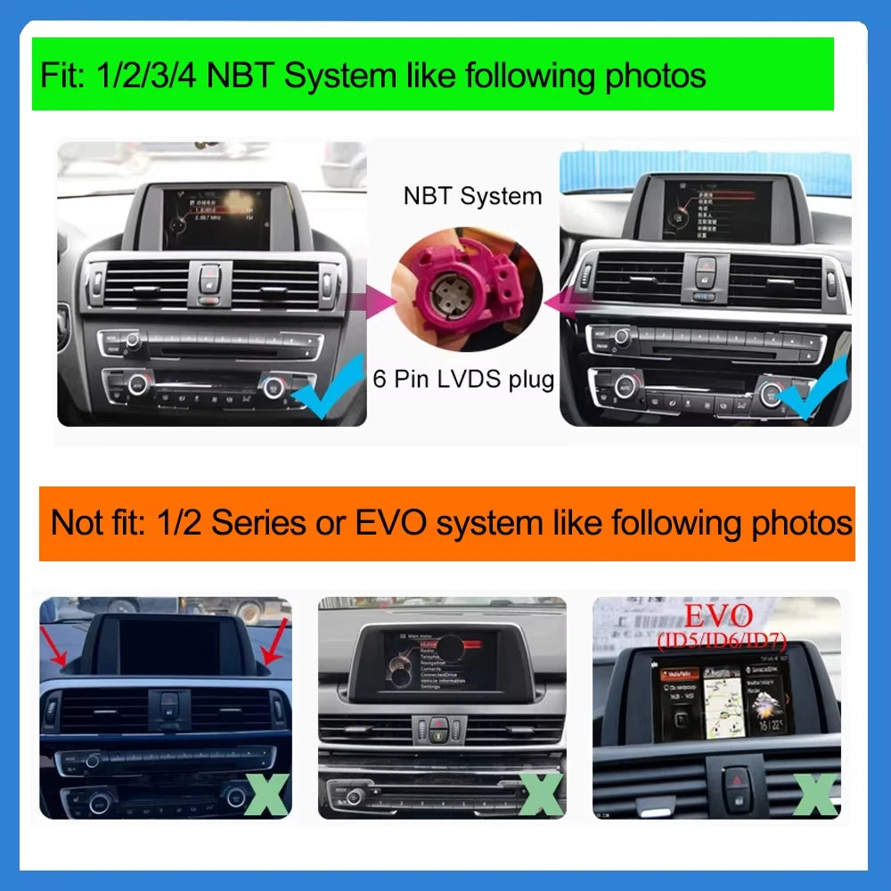 AUTOTOP Wireless CarPlay Android Auto In Dash Car Multimedia Player