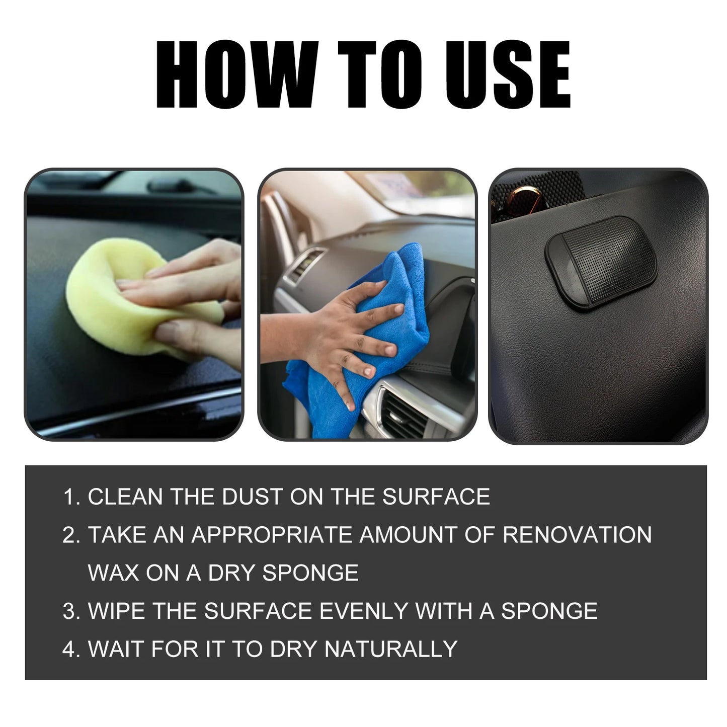 Car Exterior Plastic Restorer Coating Agent For Shine
