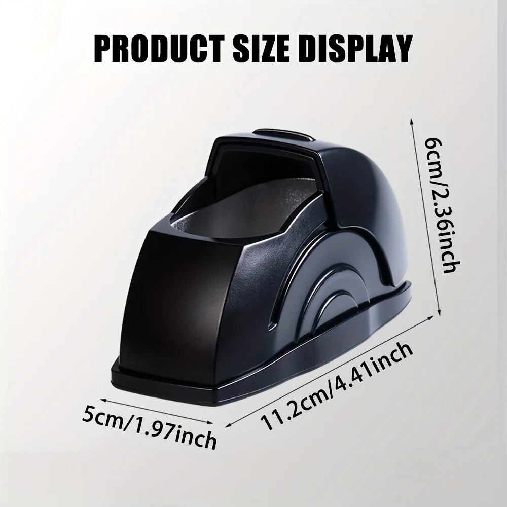 Car Ashtray With Open Lid For Dust Prevention In Car